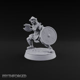 Muster Roll Misfits Human Soldier B — Axe & Shield