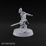 Muster Roll Misfits Human Soldier B — Spiked Mace & Sword
