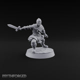Muster Roll Misfits Human Soldiers — B · Dagger & Shield + Sword & Open Hand + Crossbow & Hammer + Sword & Shield