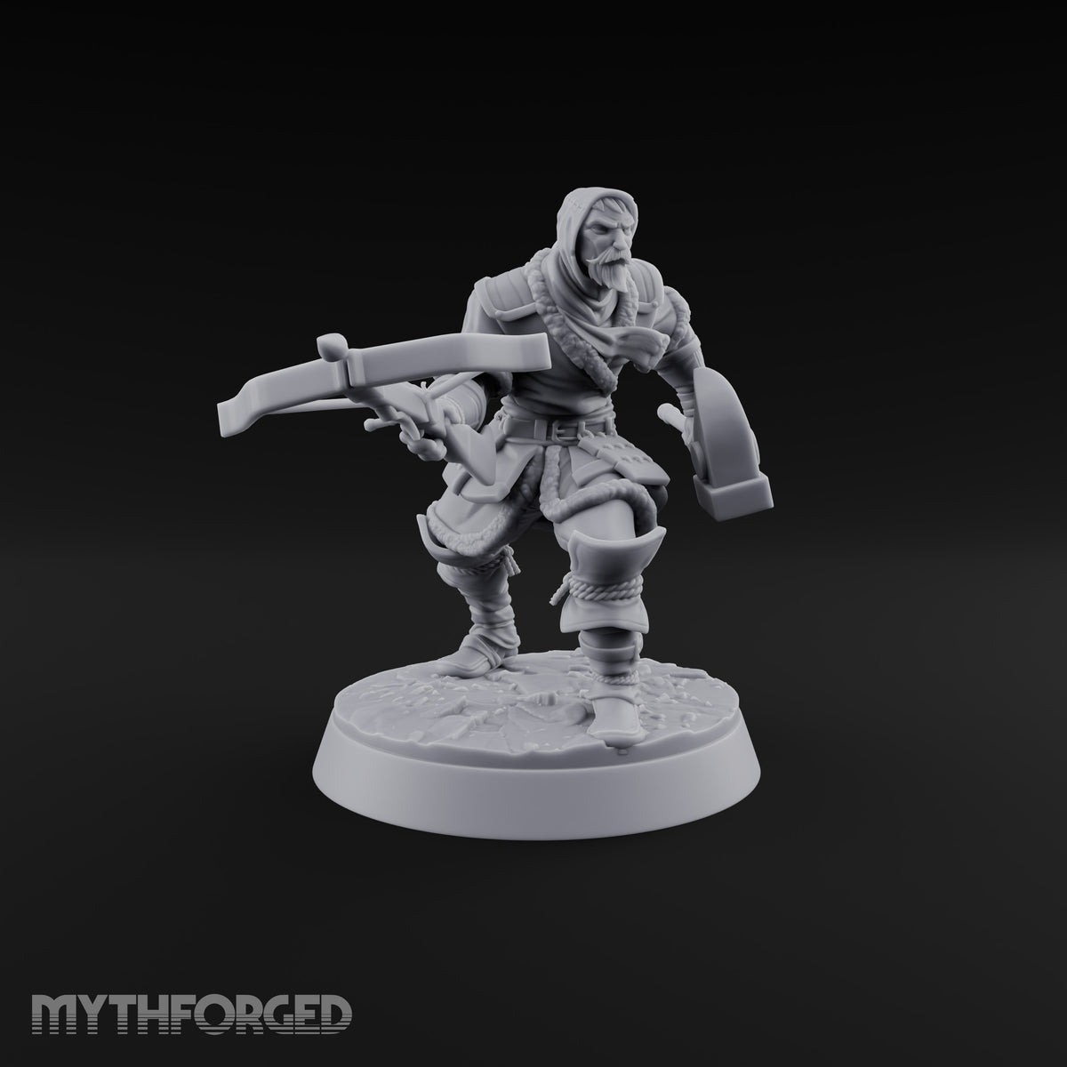 Muster Roll Misfits Human Soldier C — Crossbow & Hammer