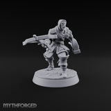 Muster Roll Misfits Human Soldier C — Crossbow & Hammer