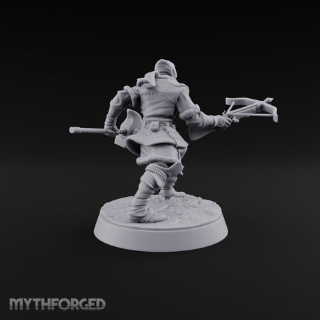Muster Roll Misfits Human Soldier C — Crossbow & Hammer