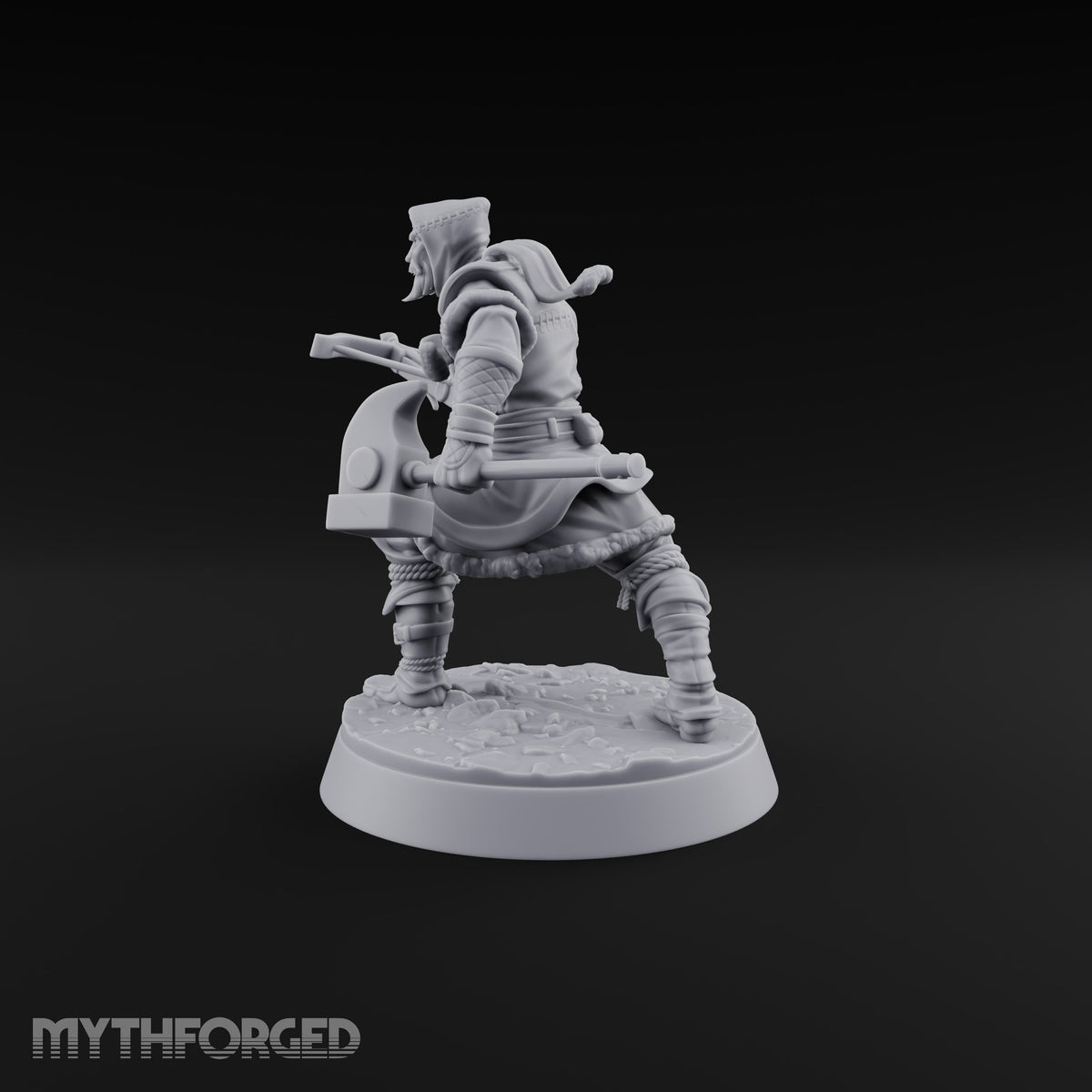 Muster Roll Misfits Human Soldier C — Crossbow & Hammer