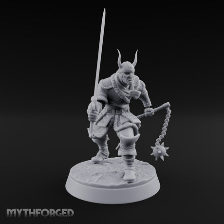 Muster Roll Misfits Human Soldier C — Sword & Flail