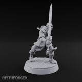 Muster Roll Misfits Human Soldier C — Sword & Flail