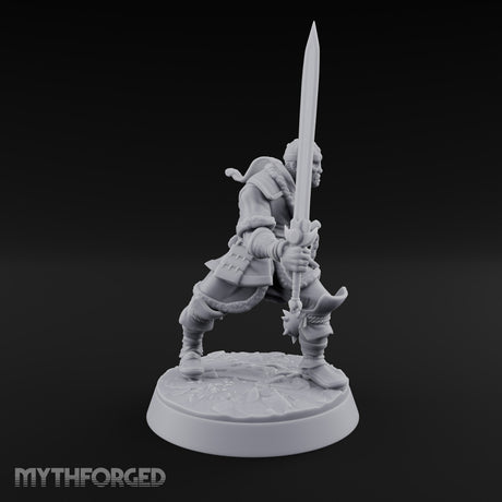 Muster Roll Misfits Human Soldier C — Sword & Flail