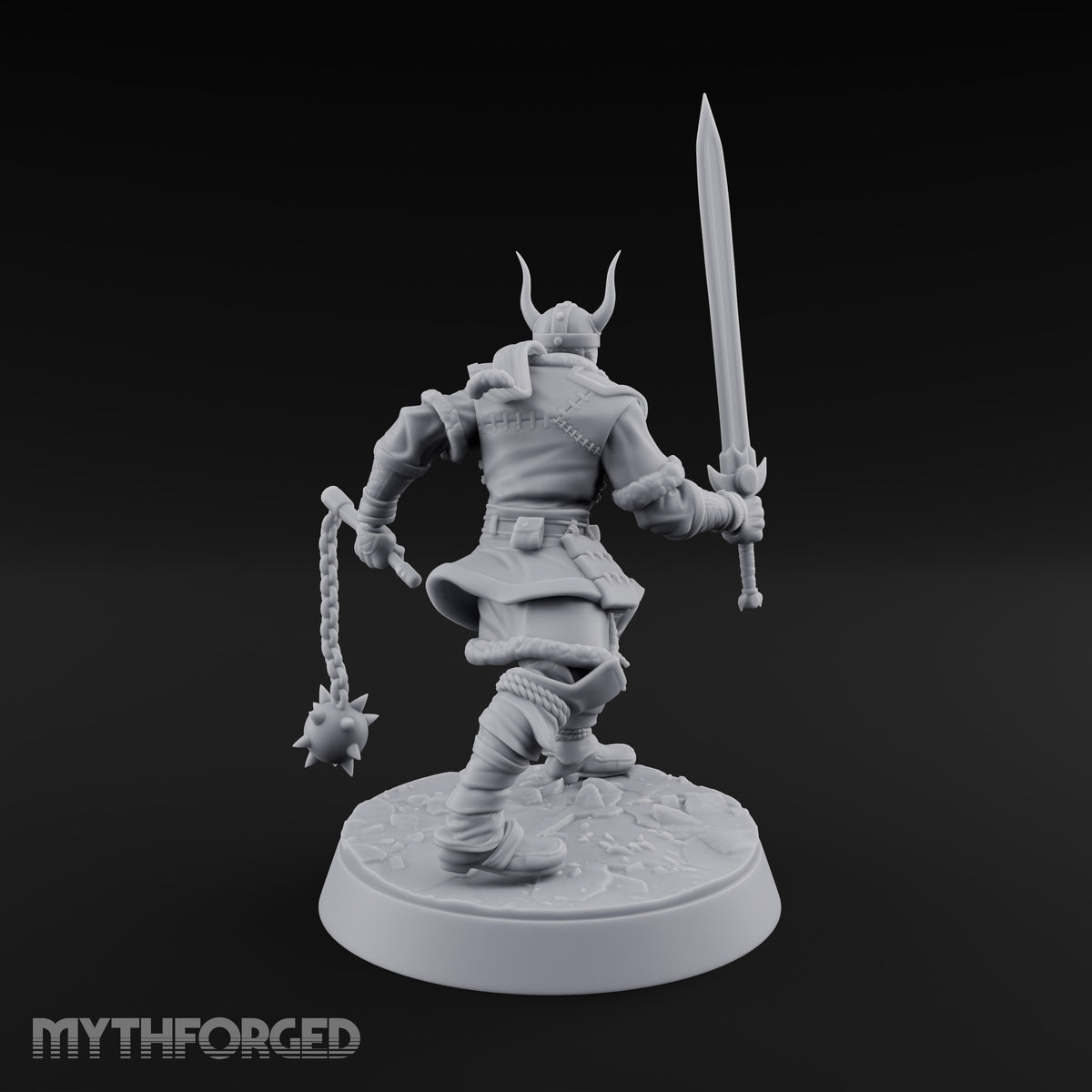 Muster Roll Misfits Human Soldier C — Sword & Flail