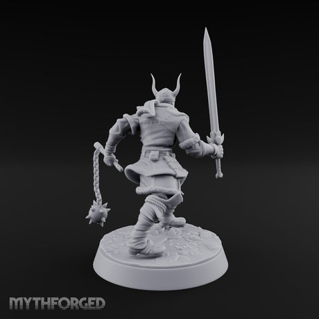 Muster Roll Misfits Human Soldier C — Sword & Flail