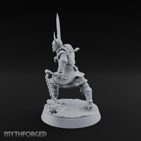 Muster Roll Misfits Human Soldier C — Sword & Flail