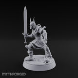 Muster Roll Misfits Human Soldier C — Sword & Flail