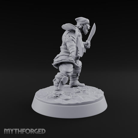 Muster Roll Misfits Human Soldier D — Axe & Dagger