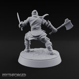 Muster Roll Misfits Human Soldier D — Axe & Dagger
