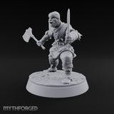 Muster Roll Misfits Human Soldier D — Axe & Dagger
