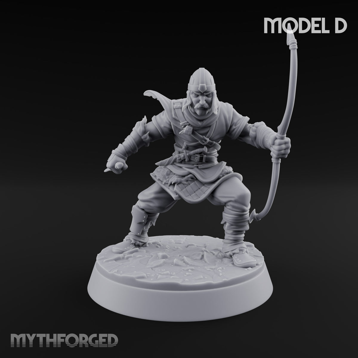 Muster Roll Misfits Human Soldier D — Bow & Dagger