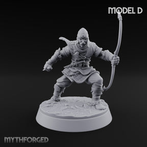 Muster Roll Misfits Human Soldier D — Bow & Dagger