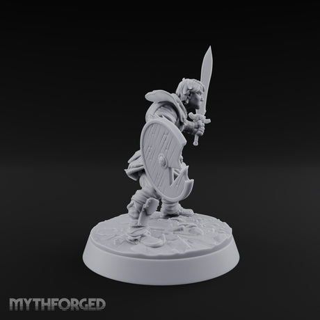 Muster Roll Misfits Human Soldier D — Sword & Shield