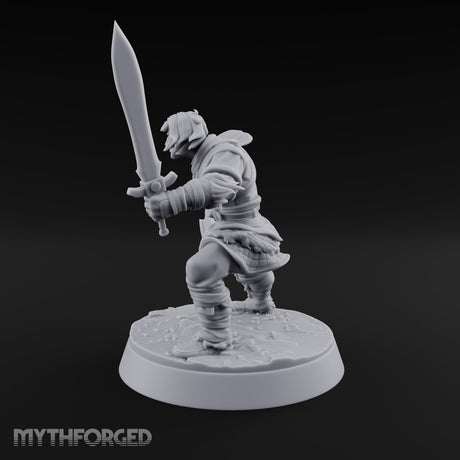 Muster Roll Misfits Human Soldier D — Sword & Shield