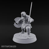 Muster Roll Misfits Human Soldier D — Sword & Shield