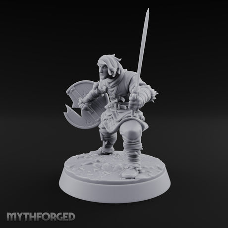 Muster Roll Misfits Human Soldier D — Sword & Shield