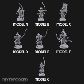 Arrow Loosing Nomad Archers — Full Set