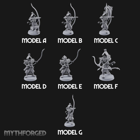 Arrow Loosing Nomad Archers — Full Set