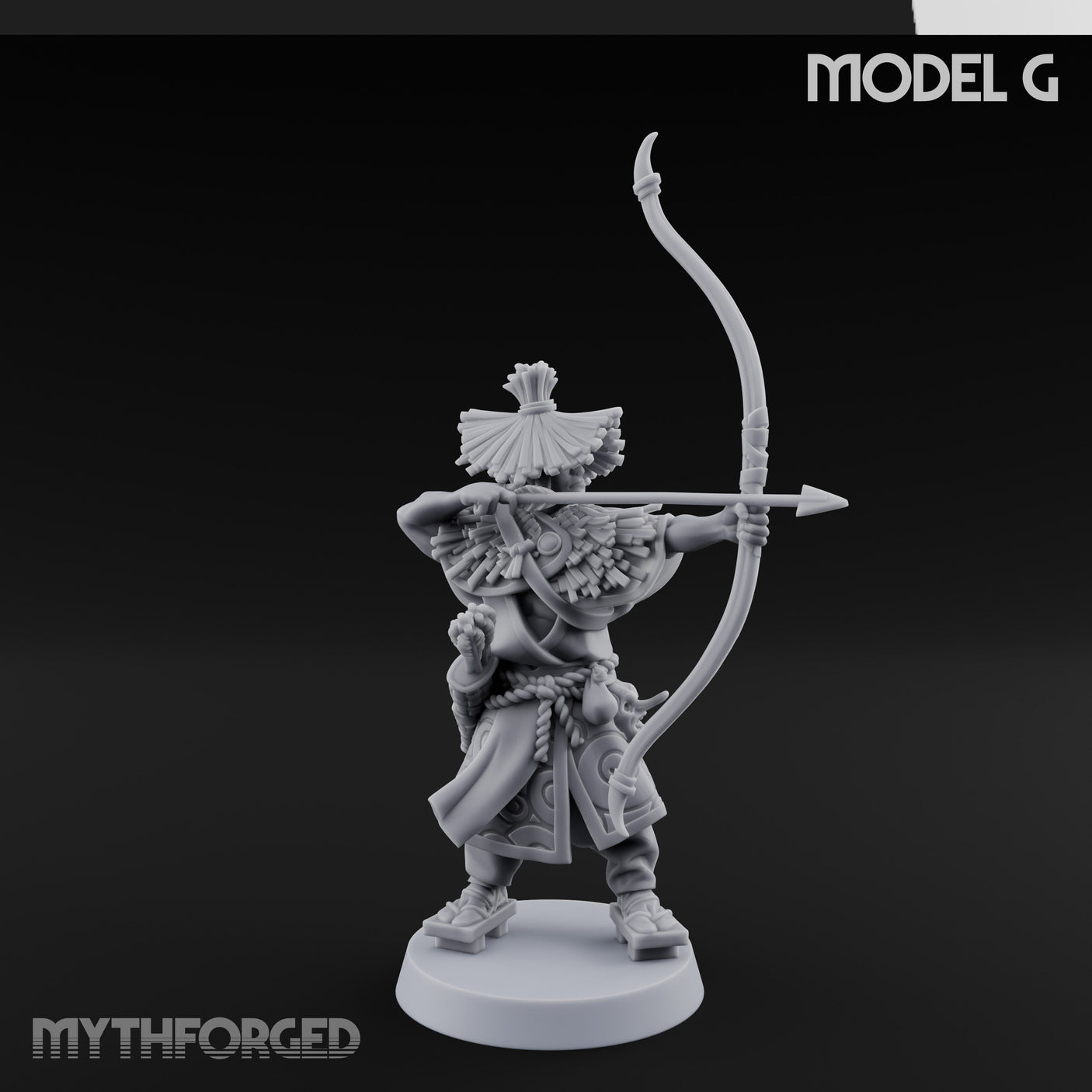 Arrow Loosing Nomad Archers — NOMIN-ARCHER-E gallery 1