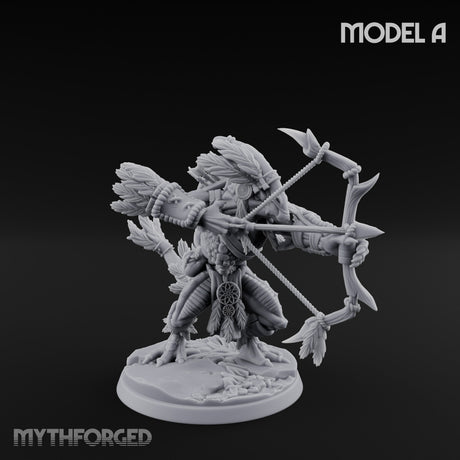 Arrow Nocking Lizardfolk Archer A