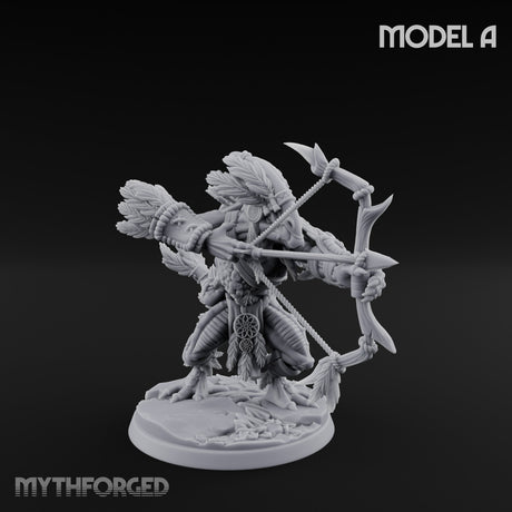 Arrow Nocking Lizardfolk Archer A gallery 9