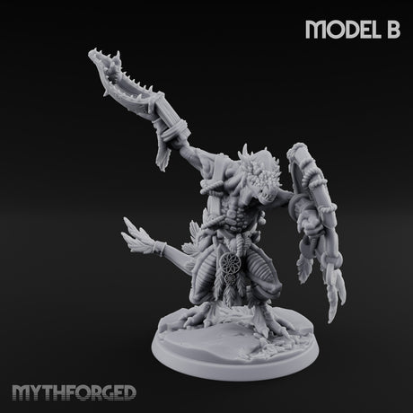 Arrow Nocking Lizardfolk Archer B gallery 1
