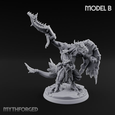 Arrow Nocking Lizardfolk Archer B gallery 2