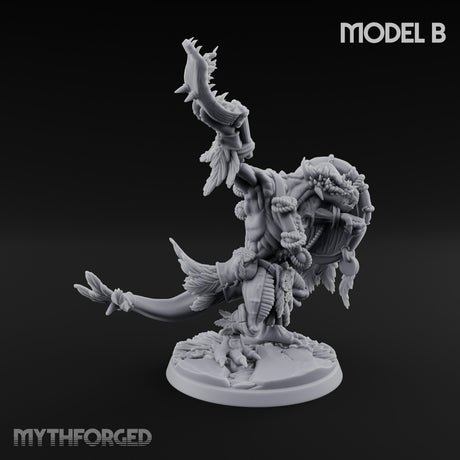 Arrow Nocking Lizardfolk Archer B gallery 3