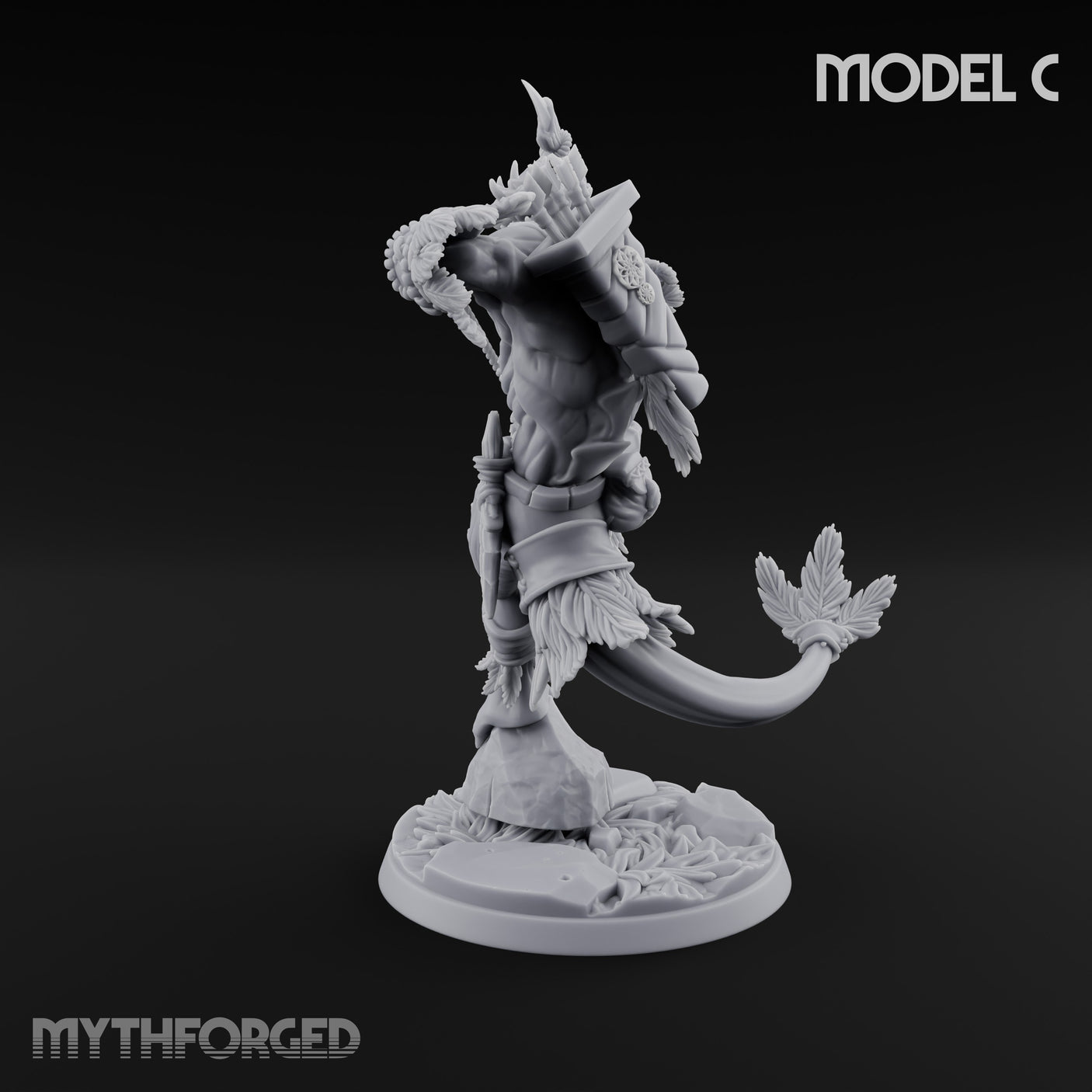 Arrow Nocking Lizardfolk Archer C gallery 6