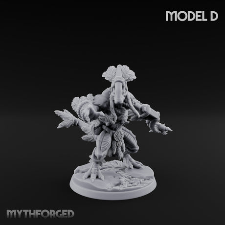 Arrow Nocking Lizardfolk Archer D