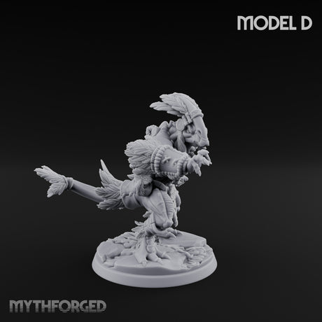 Arrow Nocking Lizardfolk Archer D gallery 2