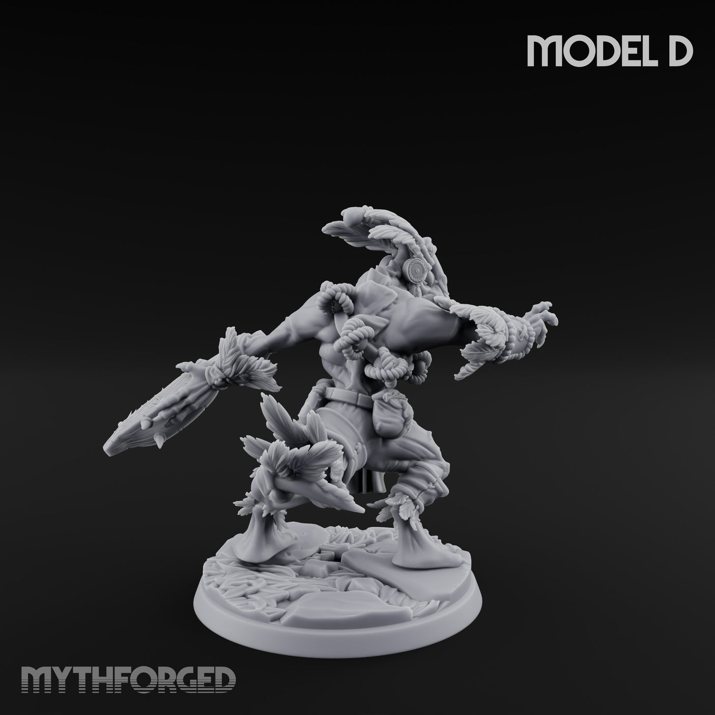 Arrow Nocking Lizardfolk Archer D gallery 4