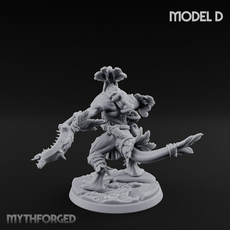 Arrow Nocking Lizardfolk Archer D gallery 5