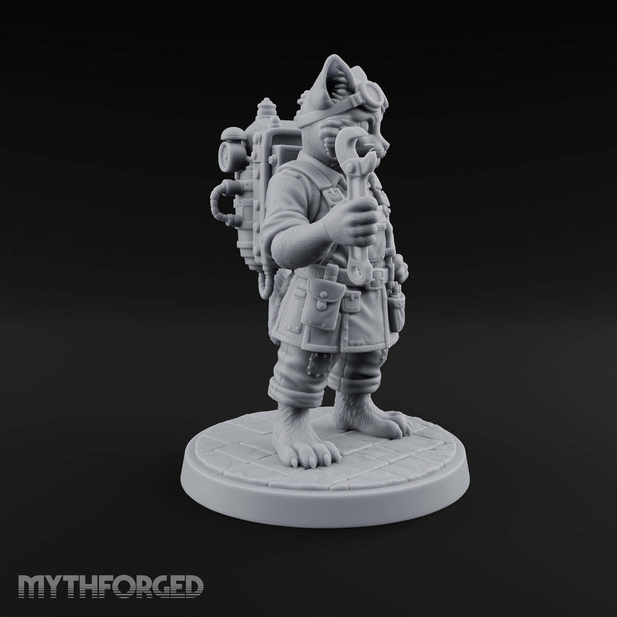 Nine Lives, One Loose Bolt Tabaxi Artificer