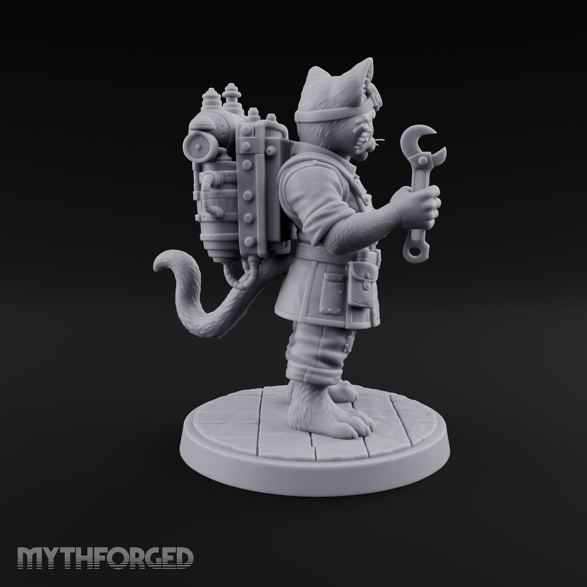 Nine Lives, One Loose Bolt Tabaxi Artificer