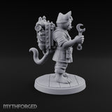 Nine Lives, One Loose Bolt Tabaxi Artificer
