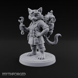 Nine Lives, One Loose Bolt Tabaxi Artificer