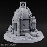 Everything Bolted Down Except Hope Industrial Battlefield Terrain Prop A