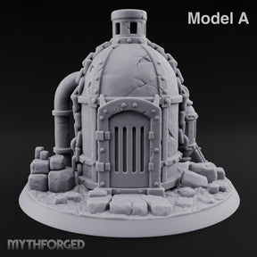 Everything Bolted Down Except Hope Industrial Battlefield Terrain Prop A