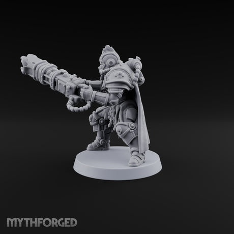 Fuel Line Hissing Human Gas-Masked Flamer Gunner B