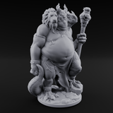 Three Heads Full Of Trouble Devil Overlord Miniature for Dungeons and Dragons, Pathfinder or other TTRPGs