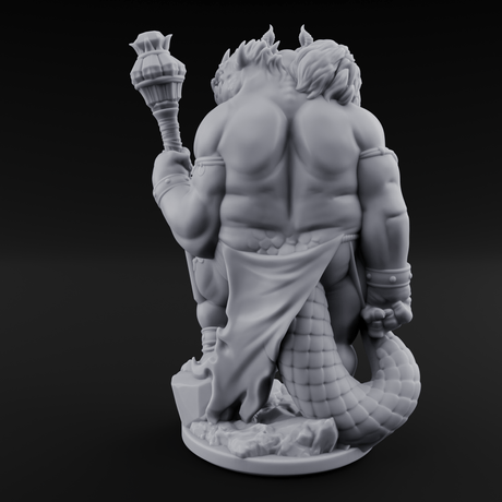 Three Heads Full Of Trouble Devil Overlord Miniature for Dungeons and Dragons, Pathfinder or other TTRPGs