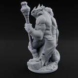 Three Heads Full Of Trouble Devil Overlord Miniature for Dungeons and Dragons, Pathfinder or other TTRPGs