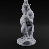 Three Heads Full Of Trouble Devil Overlord Miniature for Dungeons and Dragons, Pathfinder or other TTRPGs