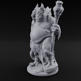 Three Heads Full Of Trouble Devil Overlord Miniature for Dungeons and Dragons, Pathfinder or other TTRPGs