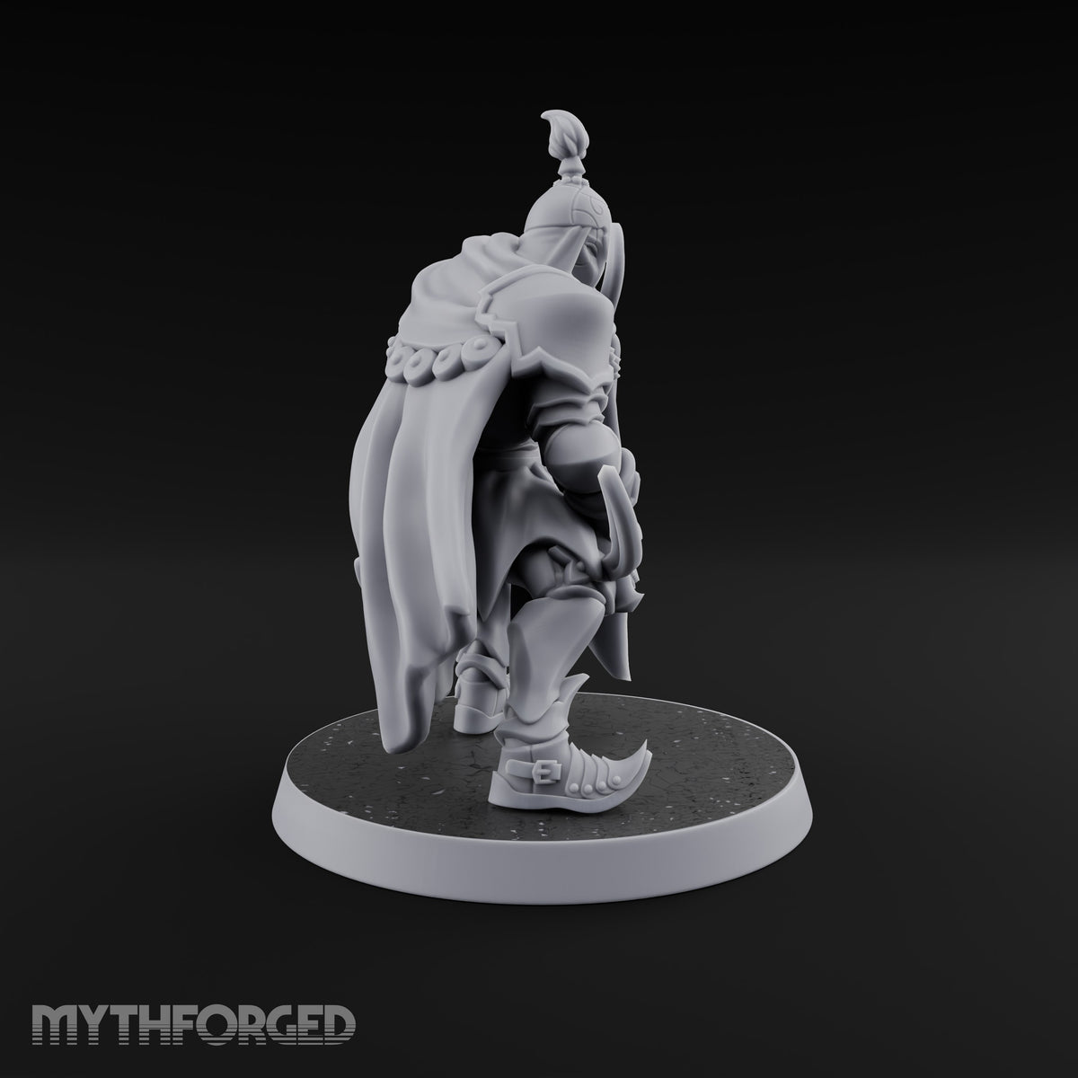 The Guard Never Saw Him Kneel Human Assassin — Helmet