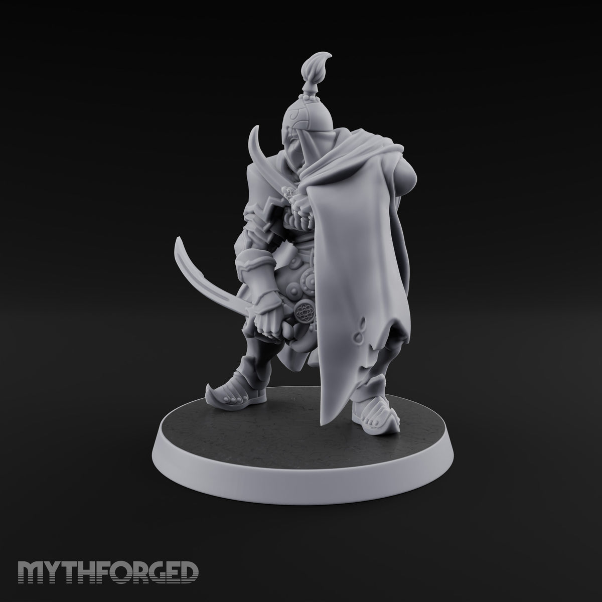The Guard Never Saw Him Kneel Human Assassin — Helmet